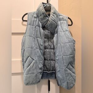 Entro Sky Blue Quilted Vest